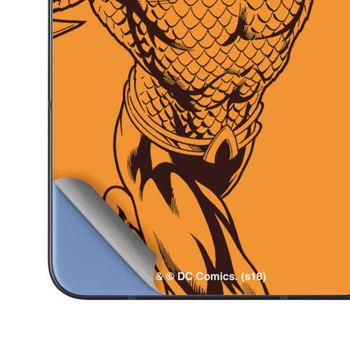 DC Comics Aquaman Comic Pop Galaxy Z Fold5 5G Skin
